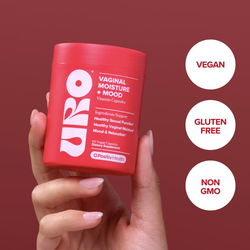 Elevate Your Intimacy with URO - Vaginal Moisture & Mood Capsules