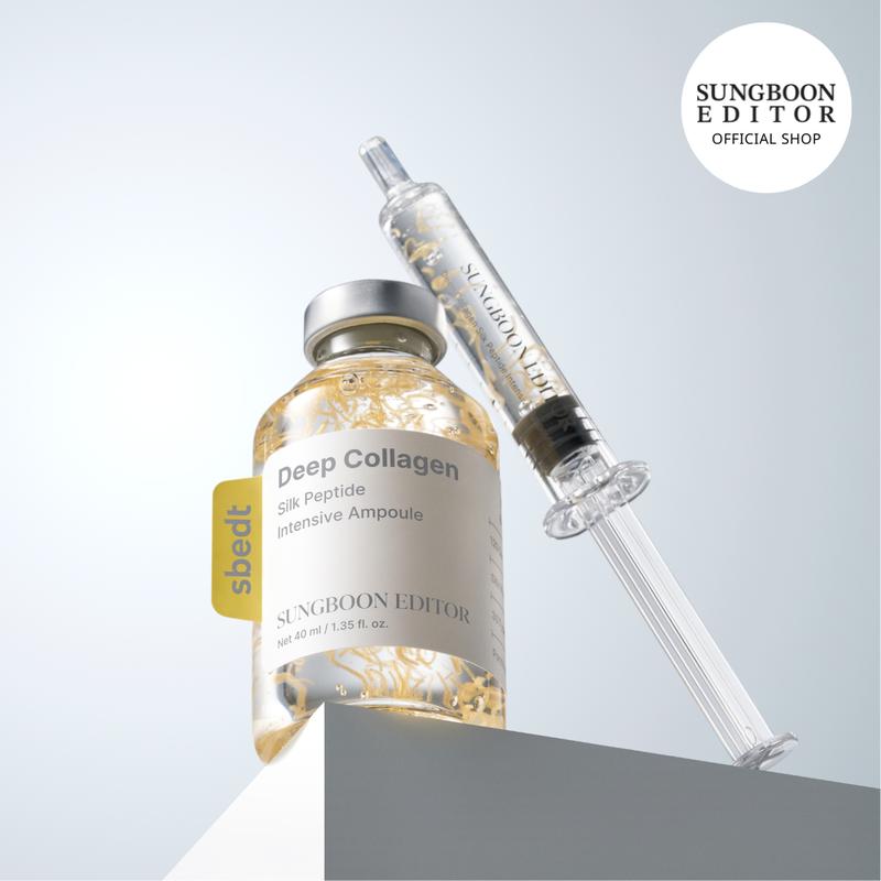 Transform Your Skin with Sungboon Silk Lifting Peptide Ampoule | Ultimate Anti-Aging Serum for a Youthful Glow | Hydrating Face-Lift at Home with Deep Collagen & Peptides (30Ml)