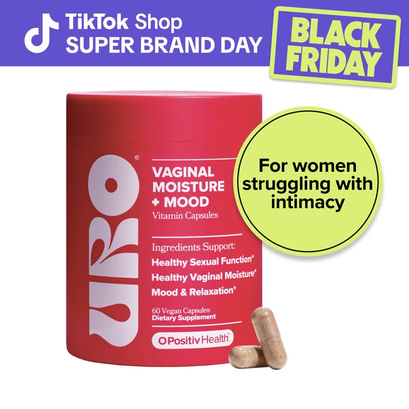 Elevate Your Intimacy with URO - Vaginal Moisture & Mood Capsules