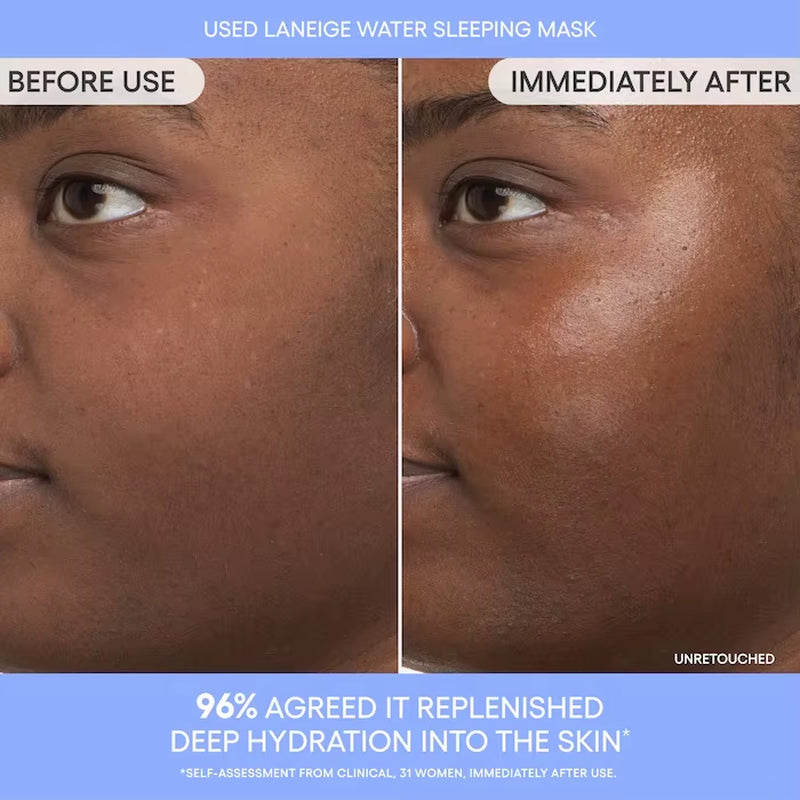 Water Sleeping Mask Hydrating Face Moisturizes Brightens Skin Creams Deep Moisturizing Shrink Pores Care for Beauty